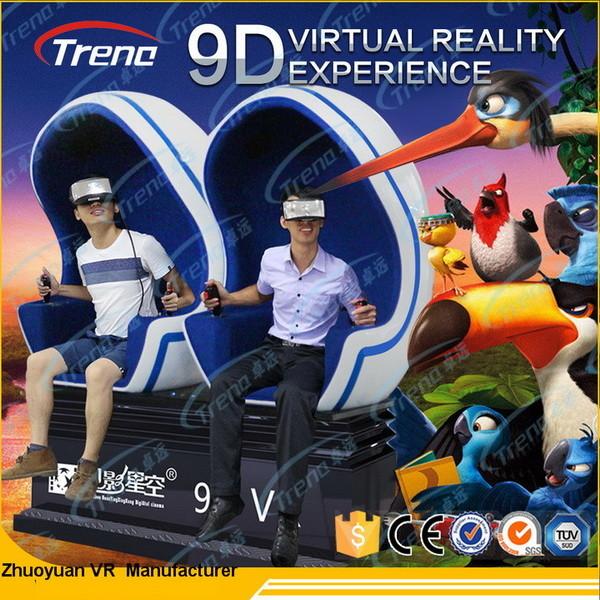 simulateur de machine d'oeufs de réalité virtuelle de 570kg 2.5KW 9d pour le