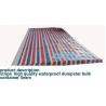 China 6Mil Drawstring White Waterproof Dumpster Container Liners, Recycled PE Dumpster Container Liners For Garbage Disposable wholesale