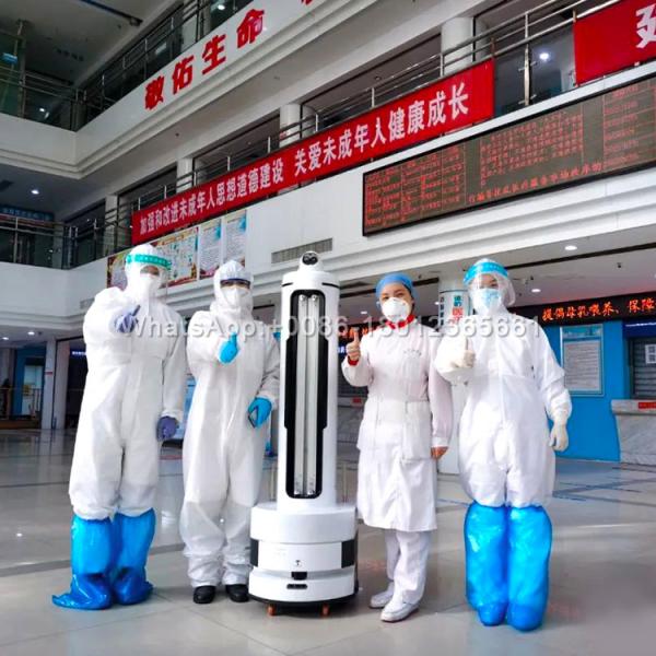 Hospital Grade UV light disinfection UV disinfection robot for hospitals