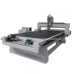 China 4 Axis CNC Wood Engraving Machine with Rotary Axis Fixed in X-axis supplier