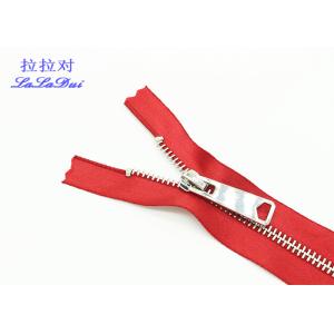 China Cinta rosada del color cremallera indefinido de 12 pulgadas, cremalleras indefinido resistentes decorativas wholesale