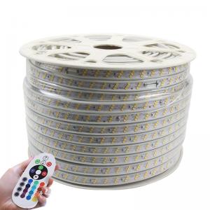 China High Voltage LED Strip Lights 220 Volts 120leds/M 8mm Single Row IP67 Waterproof SMD 2835 Flexible Smart supplier