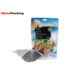 China FAD Approved Retort Stand Up Pouches For Food Microwavable Customized Printing supplier