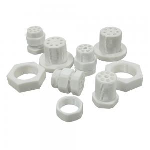 Wear Resistance New Material Plastic Accessories CNC Custom PTFE Part Spare Parts