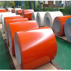China Z40 To 600g/M2 Color Coated Steel Plate Color Steel Coil 610mm supplier