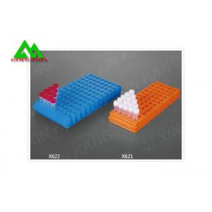 PP Material Colorful Centrifuge Tube Rack , Plastic Test Tube Stand CE ISO