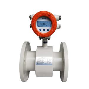 China LCD display clamped/sanitary electromagnetic flow meter data logger wholesale