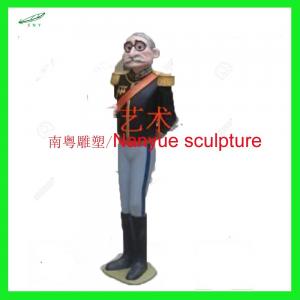 China life size frozen character cartoon statue  fiberglass colorful design  as decoration in park supplier