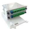 China FTTX Plc Lgx Пассивный Фтth Fiber Box Splitter 1X16 Gpon Fiber Sc Upc Apc Вставка Plc Splitter wholesale