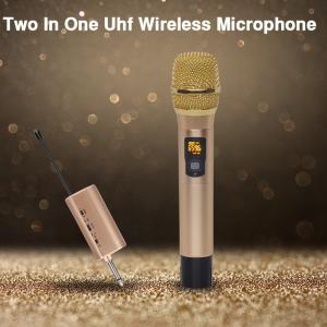 Cordless Dual Channel 4h Wireless Bluetooth Karaoke Microphone