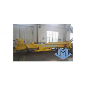 0.85t31m Electric Hydraulic Telescopic Boom Marine Crane For Offshore Service Vessel