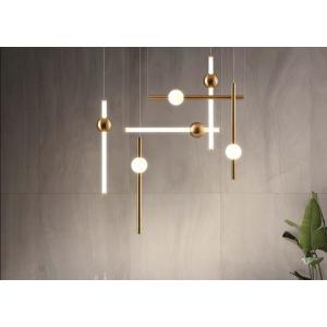 China Modern simple creative led chandelier hanging pendant lamp office decorative ceiling pendant lamps supplier