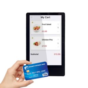 China Touchthink Panel táctil industrial Android 7.1 de 10.1 pulgadas con lector de tarjetas de identificación QR Code BT4.0 para terminal de punto de venta (TPV) Sin reseñas aún supplier