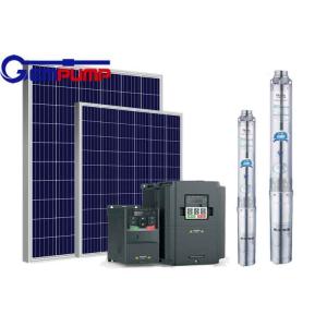 China ISO9001 Agriculture Solar Submersible Pump Kit 80m Head wholesale