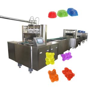 Full Automatic Candy Making Machine Jelly Gummy Production Line 45KW