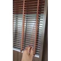 China Vertical Interior 50mm Pvc Venetian Blinds Pvc Shutter Blinds Easy To Install on sale