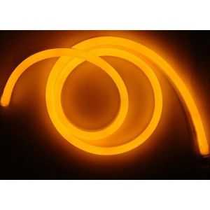 China Les lampes au néon oranges flexibles, le CE 220V ont entré les tubes au néon de lumière fluorescente supplier