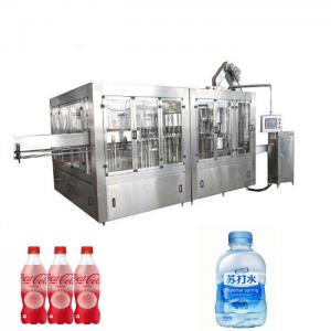 Automatic Carbonated Beverage Bottling Equipment For Carbonated Water / Soda Water