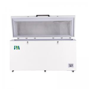China R290 Refrigerant Stainless Steel Laboratory Chest Freezer Direct Cooling LED Digital Display supplier