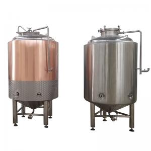 China Stainless Steel 304 Bright Beer Tank Perfect for Food Beverage Production Line supplier