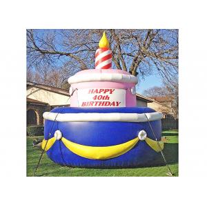 Cake Shape Advertising Props For Birthday Party Decoration Easy Installation
