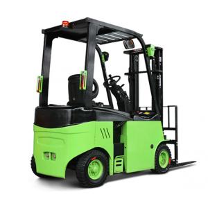 Narrow Aisle Lithium Battery Forklift Truck , 1.5 / 3.5 Ton Four Wheel Electric Forklift