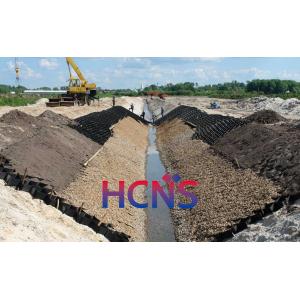 Plastic HDPE Black Slope Protection Geocell Ground Grid Paver Flexible