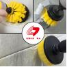 China 15pcs Electric Drill Brush Set 550g All Purpose Power Scrubber Cleaning Kit wholesale