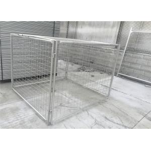 China Customized Galvanised Steel Rubbish Cage HDG 14 Microns / 42 Microns supplier