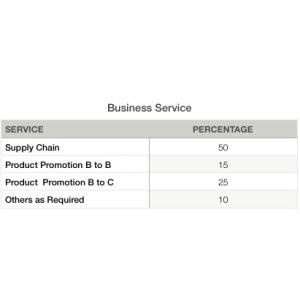 Business Service as the core of Fisc industrial service and components
