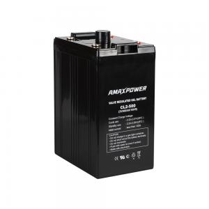 China 300ah 400ah 500ah 2v Agm Battery Solar Gel Deep Cycle Battery For Security Systems supplier