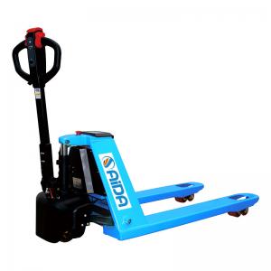 Unfolded Walkie Electric Pallet Jack , Lithium Ion Pallet Jack 1.5tons Load capacity