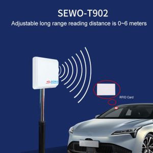 China SEWO Long Range UHF RFID Parking System with Vehicle Access Control and Remote Wired RS485 Control wholesale