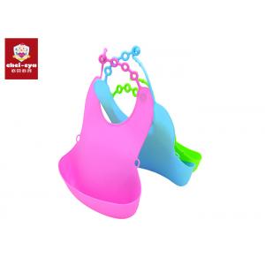 China Durable Drool Bibs Soft Baby Shampoo Cap Adjustable Size 12 Months Warranty supplier