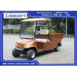 48V 2 Seater Farm Electric Utility Vehicle With Basket And Cargo Van