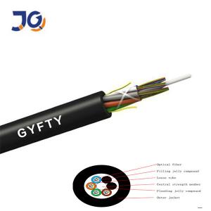 China GYFTY 24 FO Unarmoured Underground Cable G652D 12 24 48 Fiber Optic Cable supplier