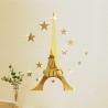 DIY Acrylic Mirror Eiffel Town Wall Sticker Home decoration mirror wall decal