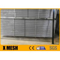 China RAL 9005 Rigid Mesh Fencing Dupont Powder Coated 25 Years Life on sale