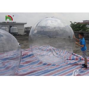 1.8m Clear PVC Inflatable Water Ball / Inflatable Water Walking Ball For Kids