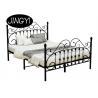 China Simple ODM Modern 350 Pounds Wrought Iron Double Bed wholesale