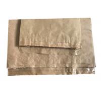 China Wheat Flour Multiwall Kraft Paper Bags 10kg 25kg 50kg Moisture Protection on sale