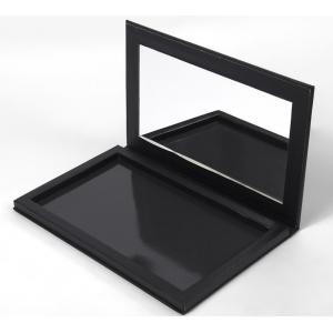 SGS Magnetic Cosmetic Gift Box 2mm Cardboard Eyeshadow Packaging With Mirror
