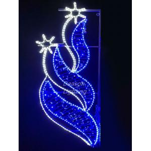 China decorative led pole motif light supplier