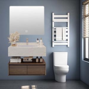 China SONSILL Small Bathroom Cabinet Wall Mounted 78*60cm Mirror Size supplier
