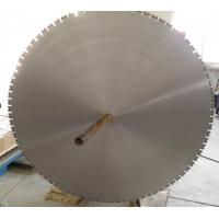 China Laser Welding 1400mm Diamond Wall Cutting Saw Blade with 4.8mm / 5mm Thickness on sale