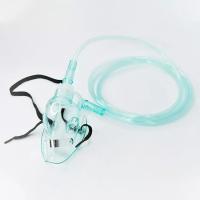 China Disposable  Sterile Medical Oxygen Masks For Hospital Home Made of Medical Grade PVC on sale