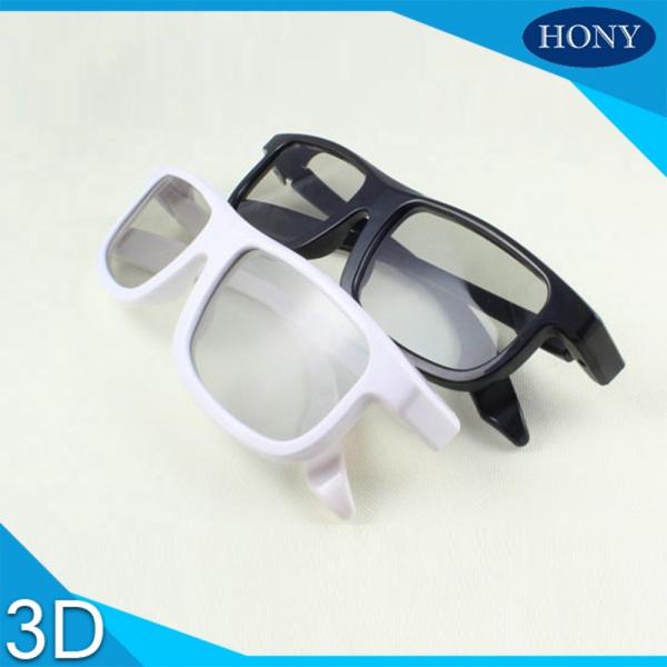 Cinema Reald Volfoni System Use Circular Polarized 3D Glasses Black Blue White