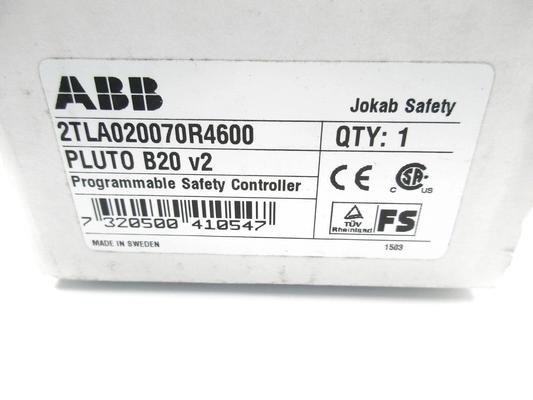 ABB 2TLA020070R4600 Programmable Safety Controller StatusBus 24 V DC Failsafe 16 1.5A