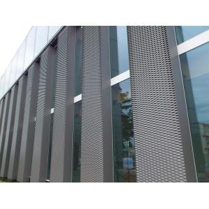 China China Suppllier High Quality Aluminium Expanded Metal for Cladding Wire Mesh, Metal mesh cladding wholesale