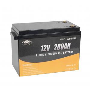 China LFP 12V 200AH Lithium Ion-Battery For Golf Car, RV And Home Solar Energy System supplier